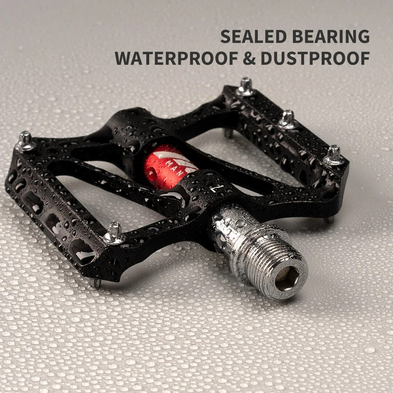 MANA CNC aliuminio lydinio greitaeigis Palin pedalas ultralengvas dviračio pedalas plento Bmx Mtb pedalas dviračių dalių priedai 239g