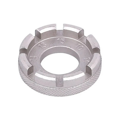 Jalgratta kodaraga nipli mutrivõti 8-suunaline soonega jalgratta velje reguleerija mutrivõti tsingitud remonditeenus Mtb tööriista võtmetarvikud