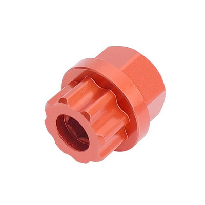 Velosipēdu kloķa uzstādīšanas rīks, ko izmanto, lai noņemtu viengabala apakšējā kronšteina kloķa fiksācijas skrūves, ko izmanto velosipēdu remonta instrumentiem