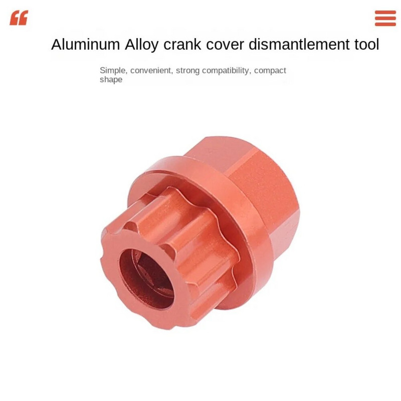 Velosipēdu kloķa uzstādīšanas rīks, ko izmanto, lai noņemtu viengabala apakšējā kronšteina kloķa fiksācijas skrūves, ko izmanto velosipēdu remonta instrumentiem