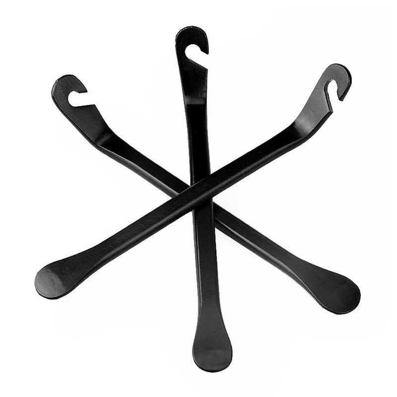 Velosipēdu riepu sviras cauruļu noņemšanas rīks Nerūsējošā tērauda velosipēda riepu attaisāmais vārna stienis MTB šosejas riteņbraukšanas riteņu remonta rīki Piederumi