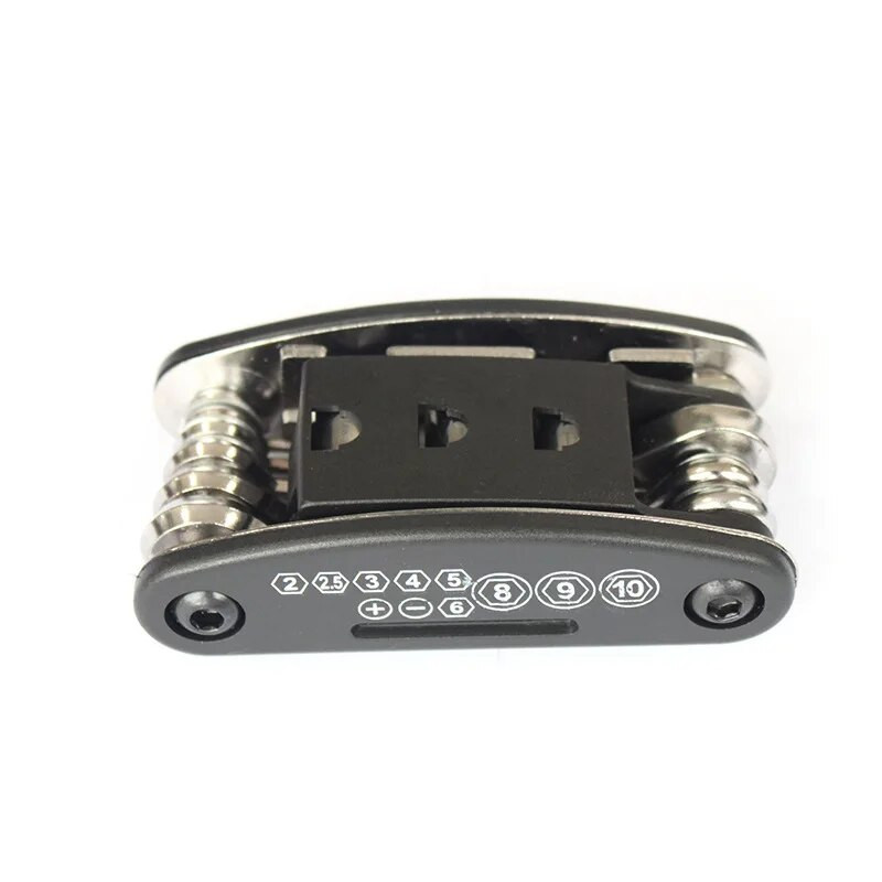 Multi 16 in 1 Usage Bike Jalgrattaparandus Jalgratta tööriistade komplekt Kuuskantvõtme Mutter Rehvi remont Kuuskantvõti Kruvikeeraja Pistikupesa Pikendusvarras