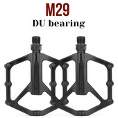 Velosipēdu pedāļi, neslīdoši, viegla alumīnija sakausējuma rāmja velosipēdu pedāļi, noslēgti gultņi 9/16" BMX šosejas velosipēdam 2 gab.