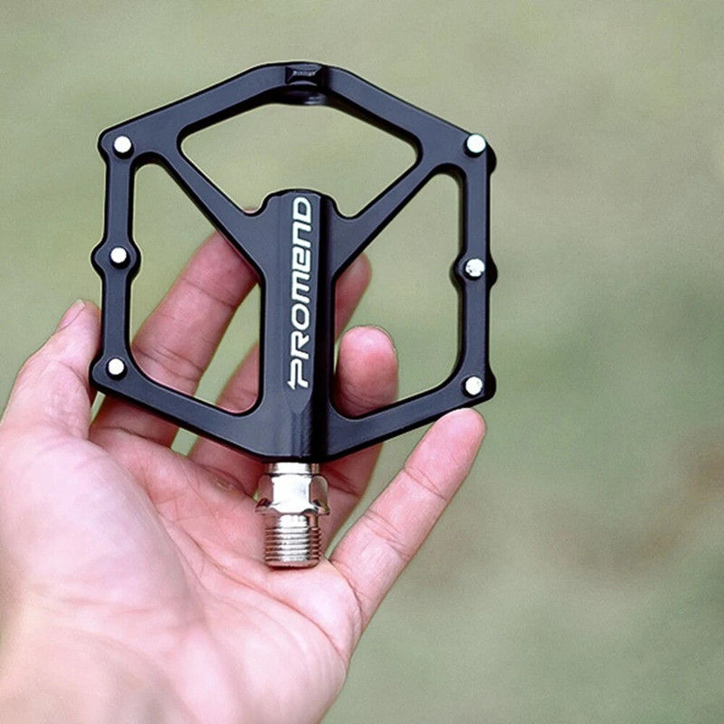 Velosipēdu pedāļi, neslīdoši, viegla alumīnija sakausējuma rāmja velosipēdu pedāļi, noslēgti gultņi 9/16" BMX šosejas velosipēdam 2 gab.