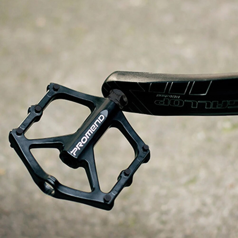 Velosipēdu pedāļi, neslīdoši, viegla alumīnija sakausējuma rāmja velosipēdu pedāļi, noslēgti gultņi 9/16" BMX šosejas velosipēdam 2 gab.