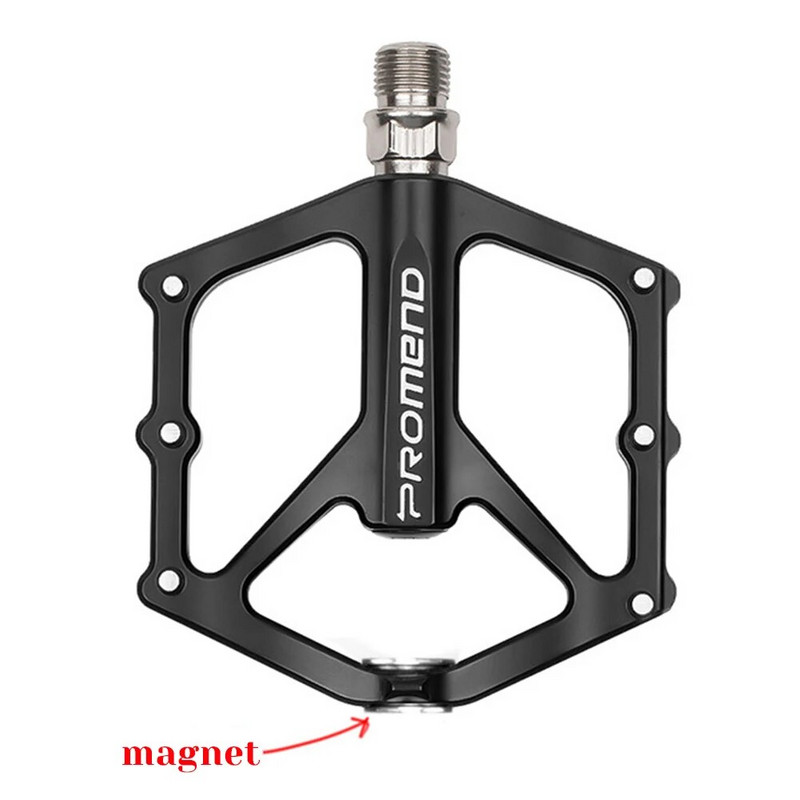 Velosipēdu pedāļi, neslīdoši, viegla alumīnija sakausējuma rāmja velosipēdu pedāļi, noslēgti gultņi 9/16" BMX šosejas velosipēdam 2 gab.