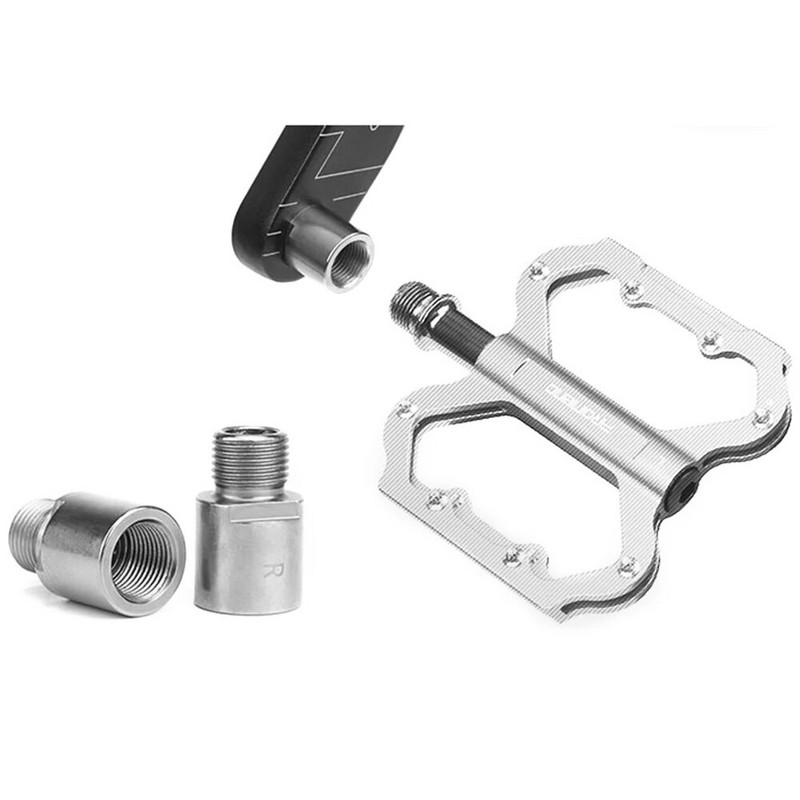 Velosipēdu pedāļi, neslīdoši, viegla alumīnija sakausējuma rāmja velosipēdu pedāļi, noslēgti gultņi 9/16" BMX šosejas velosipēdam 2 gab.