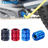 3 krāsu velosipēda kloķa uzstādīšanas rīks plūmju ziedu kloķa pārsega demontāžas uzgriežņu atslēga Shimano dobajam velosipēda kloķim, noņemšanas instrumenti