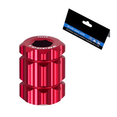 3 krāsu velosipēda kloķa uzstādīšanas rīks plūmju ziedu kloķa pārsega demontāžas uzgriežņu atslēga Shimano dobajam velosipēda kloķim, noņemšanas instrumenti