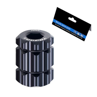 3 krāsu velosipēda kloķa uzstādīšanas rīks plūmju ziedu kloķa pārsega demontāžas uzgriežņu atslēga Shimano dobajam velosipēda kloķim, noņemšanas instrumenti