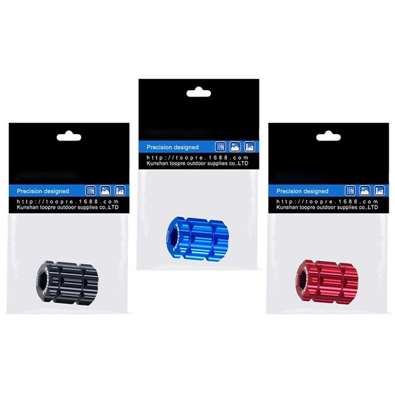 3 spalvų dviračio švaistiklio montavimo įrankis Plum Blossom švaistiklio dangtelio išmontavimo veržliaraktis, skirtas Shimano tuščiavidurio dviračio švaistiklio nuėmimui