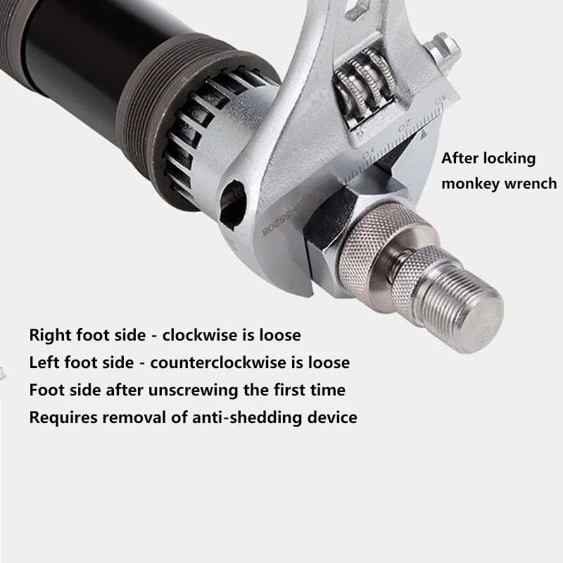 Dviračio dviračio apatinio laikiklio nuėmimo rankovės įrankis kvadratinės ašies ašies BB apsaugos nuo kritimo pagalbinis pašalinimo įrankis išmontavimo taisymo įrankiai