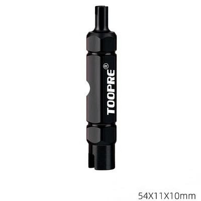 1 pc velosipēda riepas sprauslas uzgriežņu atslēgas vārsta serdes demontāžas rīki ar dubultgalvu, pārnēsājamu demontāžas uzgriežņu atslēgu, velosipēdu remonta rīki