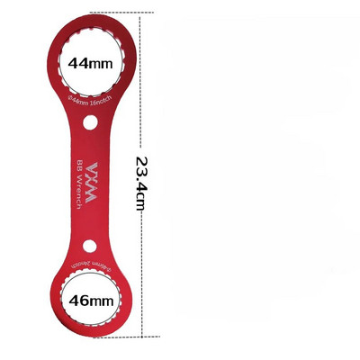Maastikujalgratta alumiiniumist kesktelje mutrivõti DUB/BB44 46 49 BB õõnesketta lahtivõtmise tööriista remonditööriistad jalgratta mutrivõti