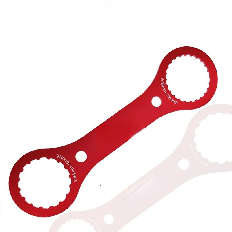 Maastikujalgratta alumiiniumist kesktelje mutrivõti DUB/BB44 46 49 BB õõnesketta lahtivõtmise tööriista remonditööriistad jalgratta mutrivõti