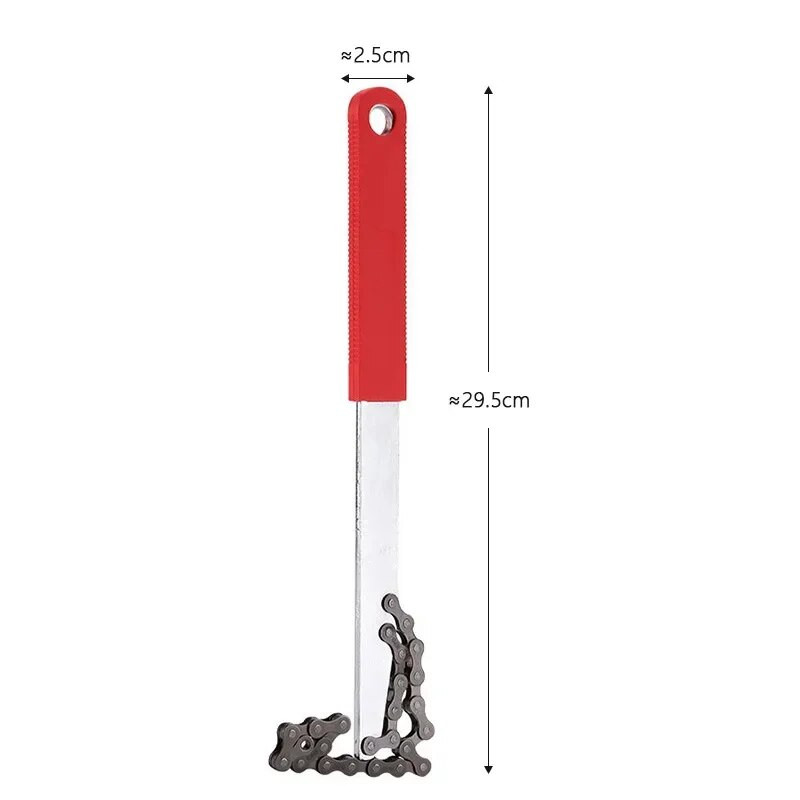 Velosipēda spararata noņemšanas rīku komplekts ar kasešu uzgriežņu atslēgu 12 zobu MTB kasetes ķēdes rata noņemšanas uzgriežņu atslēgu Pārnēsājami velosipēdu remonta instrumenti