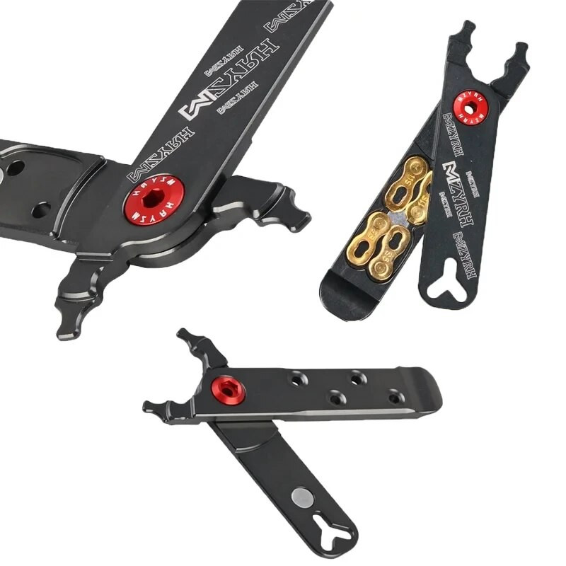 Velosipēda galvenā savienojuma knaibles Vārsta rīks Riepas svira Trūkst ķēdes savienotāja griezējs Noņemt Uzstādiet 4 vienā daudzfunkciju CNC