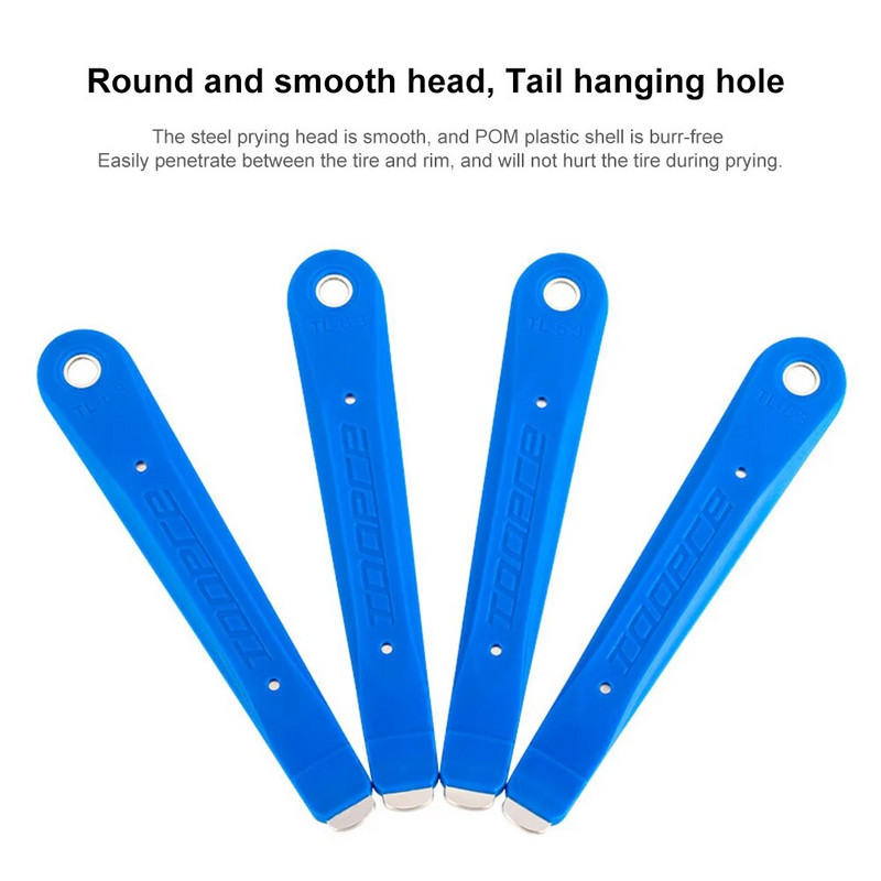 2GB velosipēda riepu sviras riepu noņemšanas rīki.