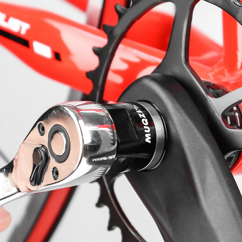 MUQZI DUB kloķa pārsega demontāžas rīks Nerūsējošā tērauda kloķa vāciņš DUB BB30 Velosipēdu remonta instrumenti Augstas precizitātes priekš SRAM DUB BB30