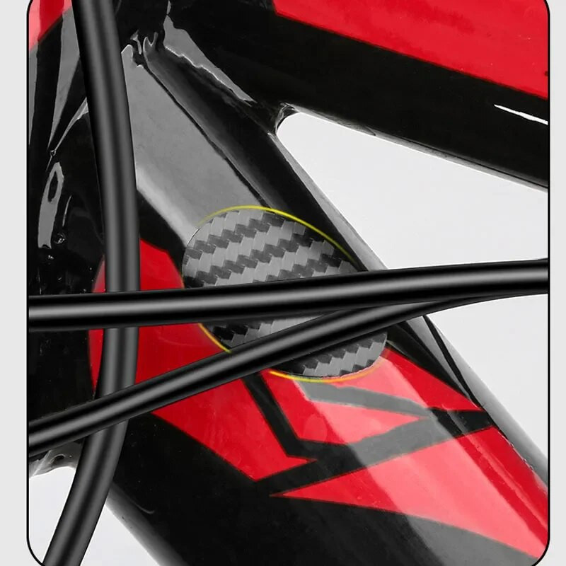 Velosipēdu ķēdes aizsardzības uzlīme Kalnu velosipēdu kopšanas ķēdes uzlīme saliekamā rāmja aizsargplēve pret skrāpējumiem degunradžu ādas uzlīme