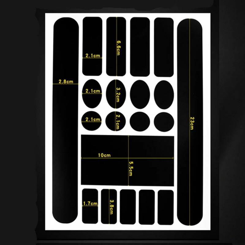 JKLapin maastikuratta ketikaitse kleebis Rroad Bike kokkupandava raami esihargi kaitsekile kriimustusvastane ninasarviku naha kleebis