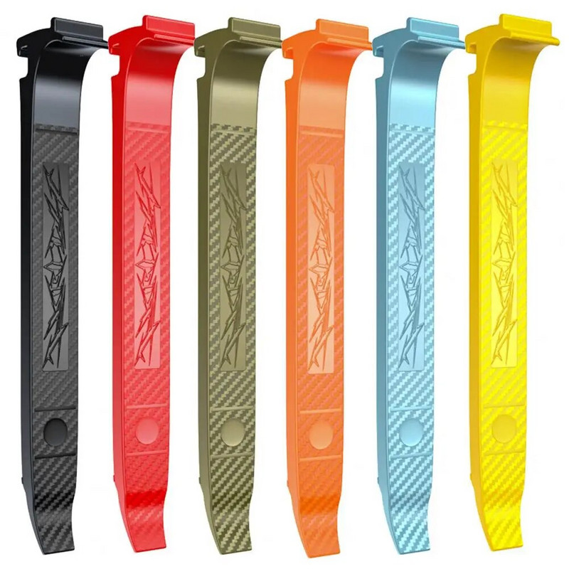 Ergonomiska dizaina velosipēda riepu svira, paplašināta, neslīdoša virsma, īpaši spēcīgs riepu noņemšanas rīks kalnu velosipēdu riepu svira