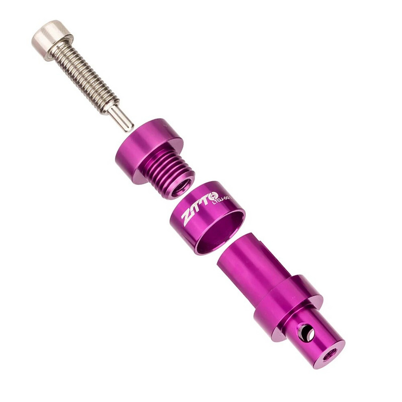 ZTTO velosipēda ķēdes griezēja roktura gals slēptais CNC ātrā remonta komplekts MTB šosejas velosipēda ķēdes tapa Noņemiet saites sadalītāju