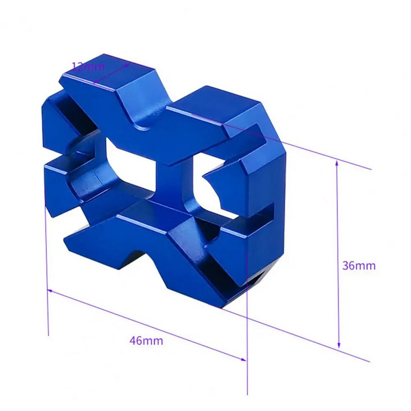 Universālā spieķa uzgriežņu atslēga augstas cietības remonta alumīnija sakausējuma augstas stiprības velosipēda spieķu atslēga MTB šosejas velosipēdu instrumenti