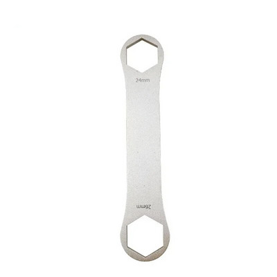 Jalgratta vedrustuse kahvelvõti roostevabast terasest jalgratta pealmise korgi mutrivõtme eemaldamise tööriist Mountain MTB jalgrataste remonditarvikud