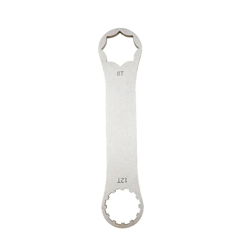 Jalgratta vedrustuse kahvelvõti roostevabast terasest jalgratta pealmise korgi mutrivõtme eemaldamise tööriist Mountain MTB jalgrataste remonditarvikud