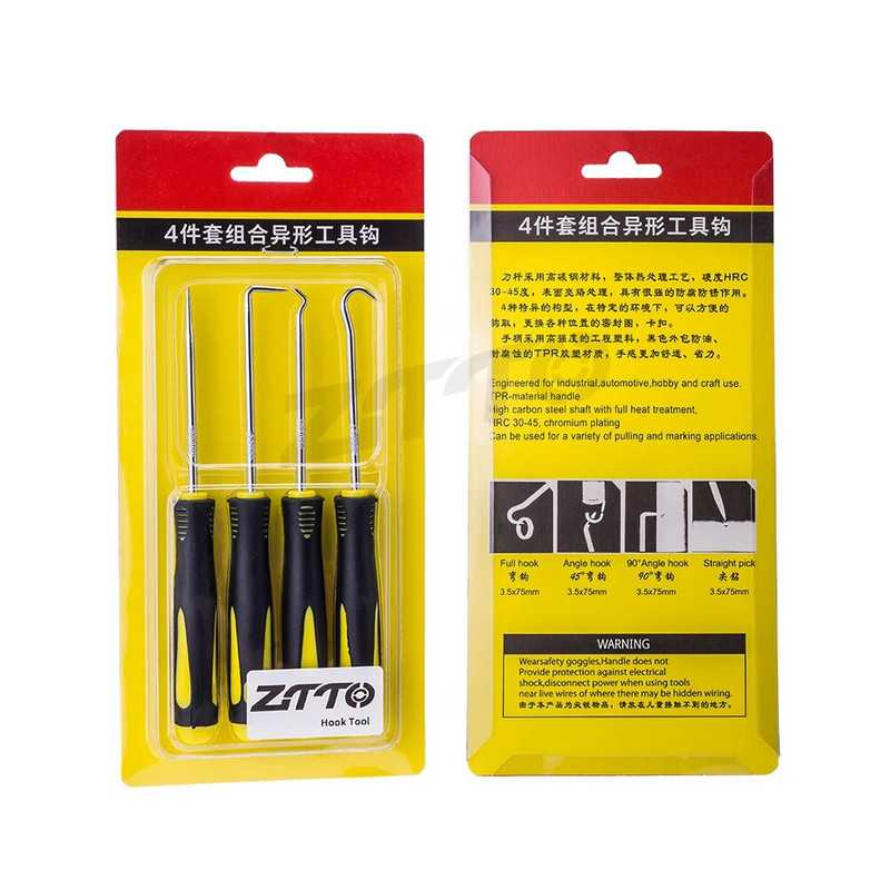 ZTTO velosipēda priekšējās dakšas eļļas blīvējuma āķis MTB šosejas velosipēda amortizatoram O-gredzeni Profesionāls īpašas formas instrumentu āķis remonts