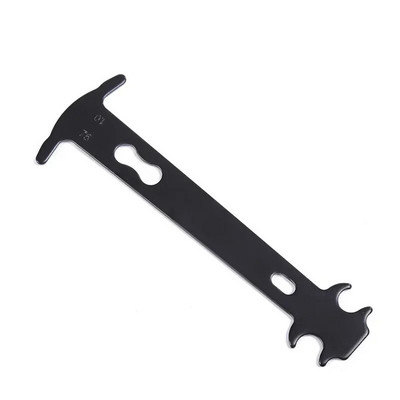 Velosipēda ķēžu nodiluma indikatora ķēdes pārbaudītāja mērinstrumenta remonta rīka lineāls ceļu kalnu hibrīda velosipēdam