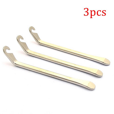 1/3 gab Velosipēdu riepu remonta svira Riepu attaisītājs CrowBar Metāla riepu svira MTB šosejas velosipēda cauruļu remonta rīks Riteņbraukšanas piederumi タイヤレバー