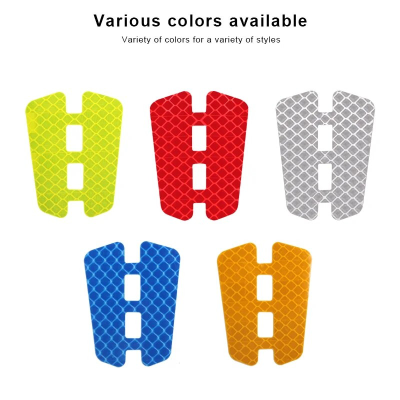 4 tk/komplekt jalgratta helkurkleebis Ratta kodara helkuri ohutushoiatus MTB jalgratta velje velje helkurklambri helkuriribad