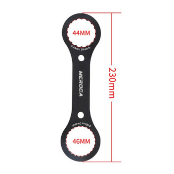 1PC Велосипед DUB BB Долни конзоли Гаечен ключ 44 mm 16 вдлъбнати Инструмент за инсталиране на ремонт на велосипед Spann за Shimano BB51/BB52/BB70/BB71/RS500/MT