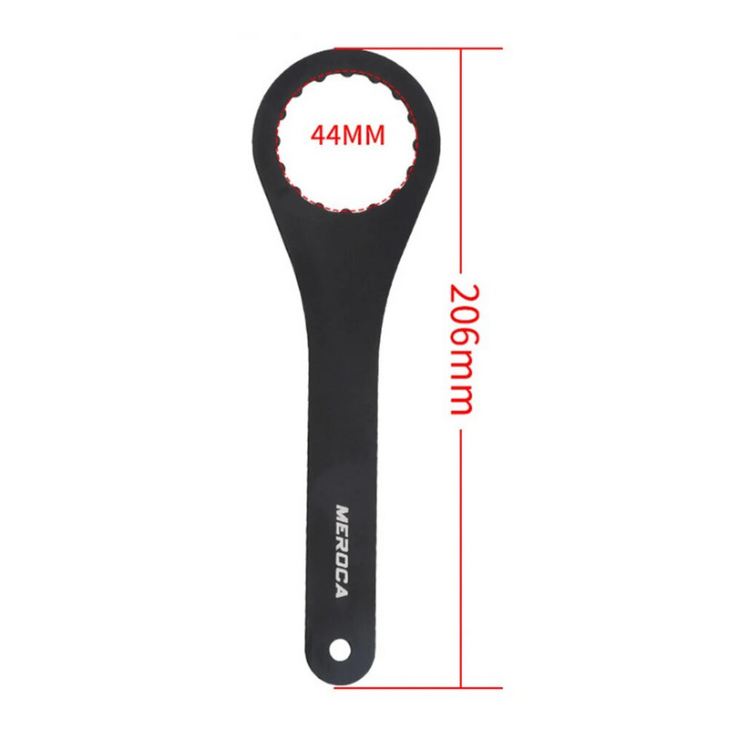 1PC velosipēda DUB BB apakšējo kronšteinu uzgriežņu atslēga 44 mm 16 iecirtumu uzstādīšanas remonta velosipēda rīks, kas paredzēts Shimano BB51/BB52/BB70/BB71/RS500/MT