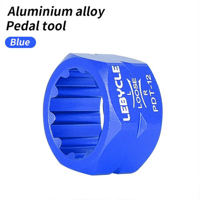 1 gab MTB velosipēda pedāļa demontāžas rīks, 10 zobu bloķēšanas skrūve ass vārpstas noņemšanai, remonta instrumenti M520/M8040/M8140/M820/M828