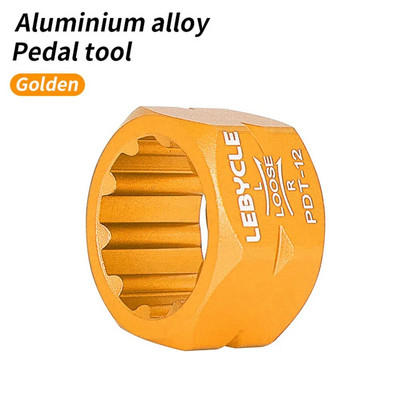 1 gab MTB velosipēda pedāļa demontāžas rīks, 10 zobu bloķēšanas skrūve ass vārpstas noņemšanai, remonta instrumenti M520/M8040/M8140/M820/M828