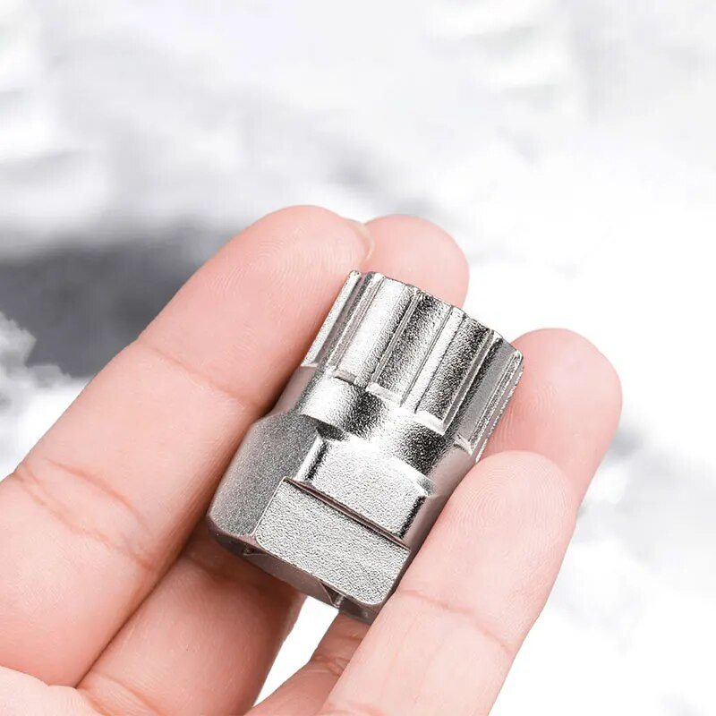 Velosipēdu spararata brīvgaitas kasešu noņemšanas rīks šosejas riteņbraukšanai kalnu velosipēda ligzdas uzgriežņu atslēgas instrumenti MTB zobrata nosūcēja remonta rīks