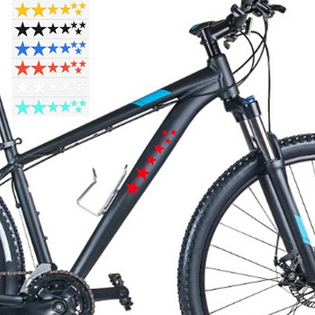 Αυτοκόλλητο ποδηλάτου βουνού Αυτοκόλλητα αυτοκόλλητων τροχών πλαισίου ποδηλάτου Αδιάβροχο πλαίσιο ποδηλασίας Διακοσμητικό που ταιριάζει σε οποιοδήποτε ποδήλατο/κράνος