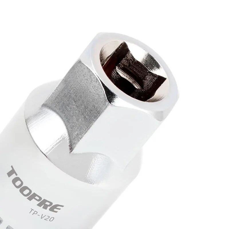 Jalgratta põhjaklambrite eemaldamise tööriist 20 hambaga kukkumisvastane seade, kõrge süsinikusisaldusega terasest BB varrukas mägirattaparandustööriistad