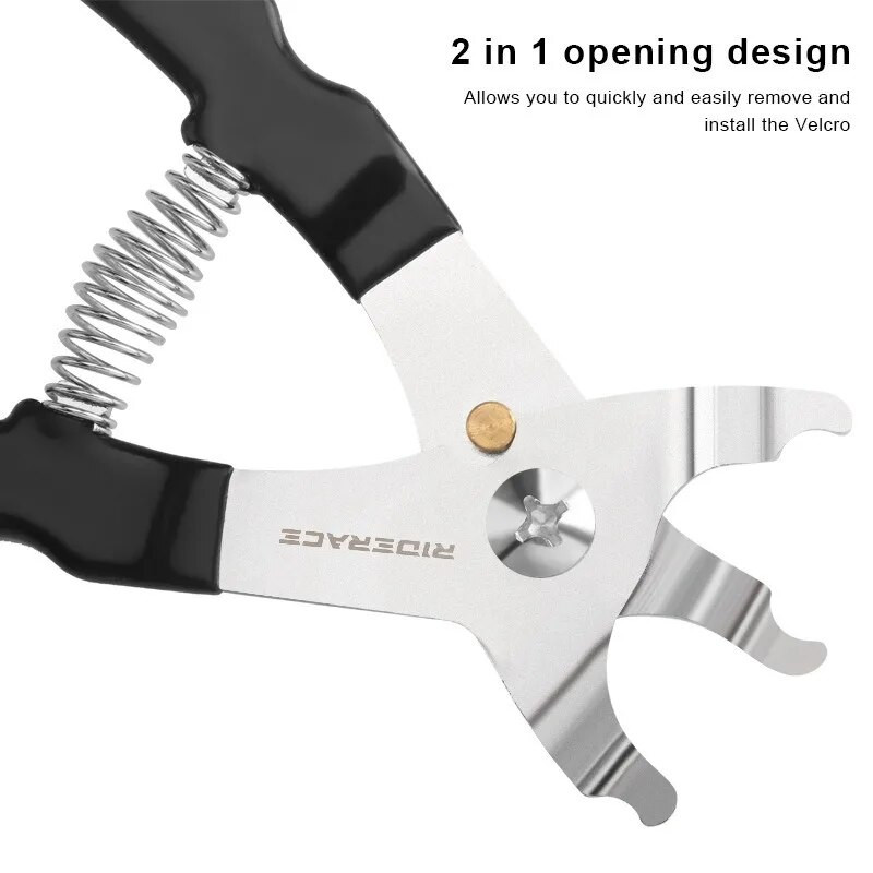 Velosipēdu ķēžu remonta rīku komplekti Velosipēdu ķēdes pogas Skavas noņemšanas instrumenti Ķēdes savienojuma savienotājs Kalnu velosipēda ķēdes suports