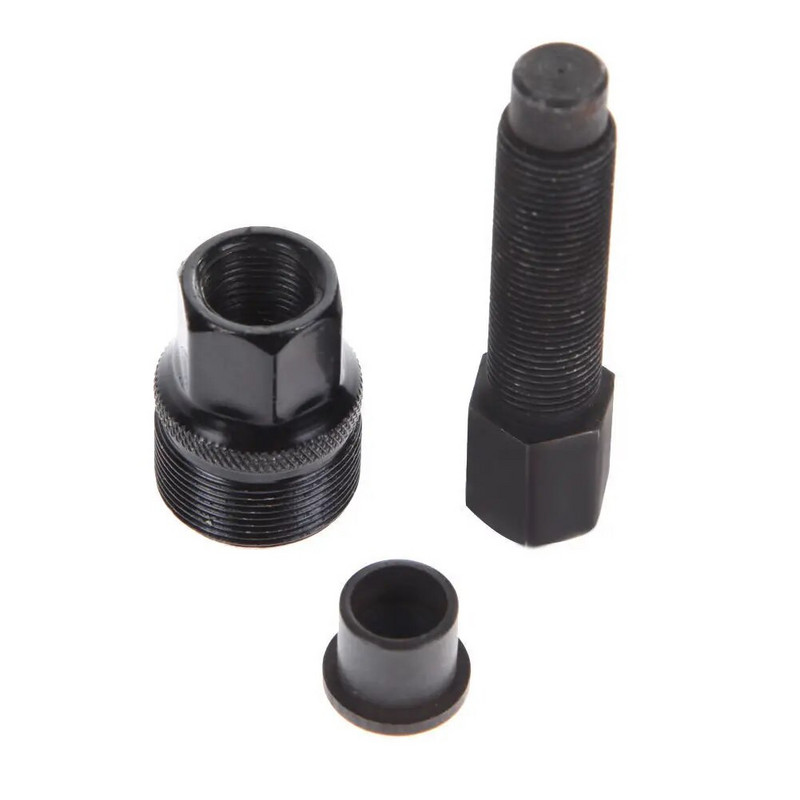 1 gab Velosipēdu kloķa izvilkšanas kloķa roktura noņēmējs Velosipēdu instrumenti MTB kalnu kloķa nosūcējs velosipēda oglekļa tērauda remonta rīks