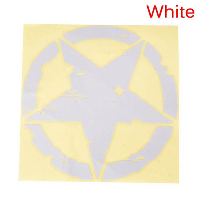 1 gab. 15 cm* 15 cm Izpārdošana Armijas zvaigžņu grafikas uzlīmes Motociklu automašīnu uzlīmes Vinila grafikas uzlīmes automašīnu stilam Jdm