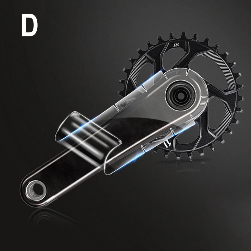 Αυτοκόλλητα Universal Bicycle Crank Protector for Mountain Crank 3T QQ E*thirteen Series RACEFACE Series Carbon Fiber