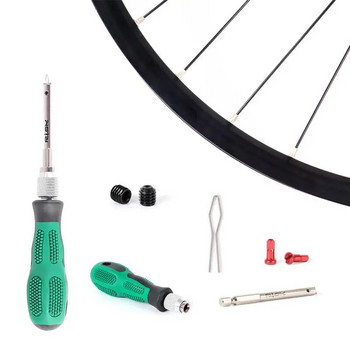 Θηλή ακτίνων Ακτινωτό κλειδί Υποδοχή Θηλές ακτίνων Κατσαβίδι ποδήλατο Εργαλείο ακτίνων για αφαίρεση και τοποθέτηση ακτίνων παξιμαδιών