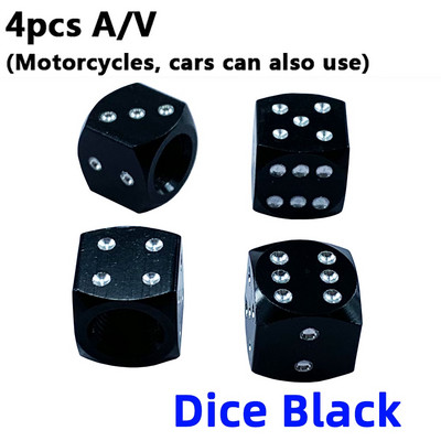 4Gb velosipēda riteņu riepu pārklājums automašīnu motociklu kravas automašīnu universālo cauruļu riepu velosipēdam AV SV American AIR vārsta vāciņš putekļu necaurlaidīgs 10 krāsas