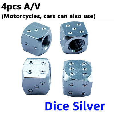 4Gb velosipēda riteņu riepu pārklājums automašīnu motociklu kravas automašīnu universālo cauruļu riepu velosipēdam AV SV American AIR vārsta vāciņš putekļu necaurlaidīgs 10 krāsas