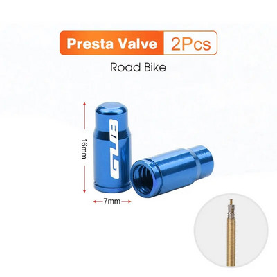 2tk GUB alumiiniumist CNC jalgratta rehvi klapi kork MTB maanteeratta toru rehvi gaasiotsiku kate AV FV Schrader Presta klapi tolmukindlale