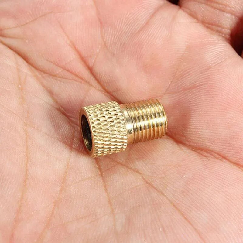 4PCS vārsta adaptera sūknis pārveido Presta par Schrader vara vārsta adapteri Riteņi Gāzes sprauslas caurules rīks Velosipēdu piederumi